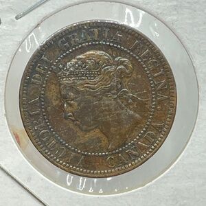 Canada 1900 1 Cent Foreign Coin